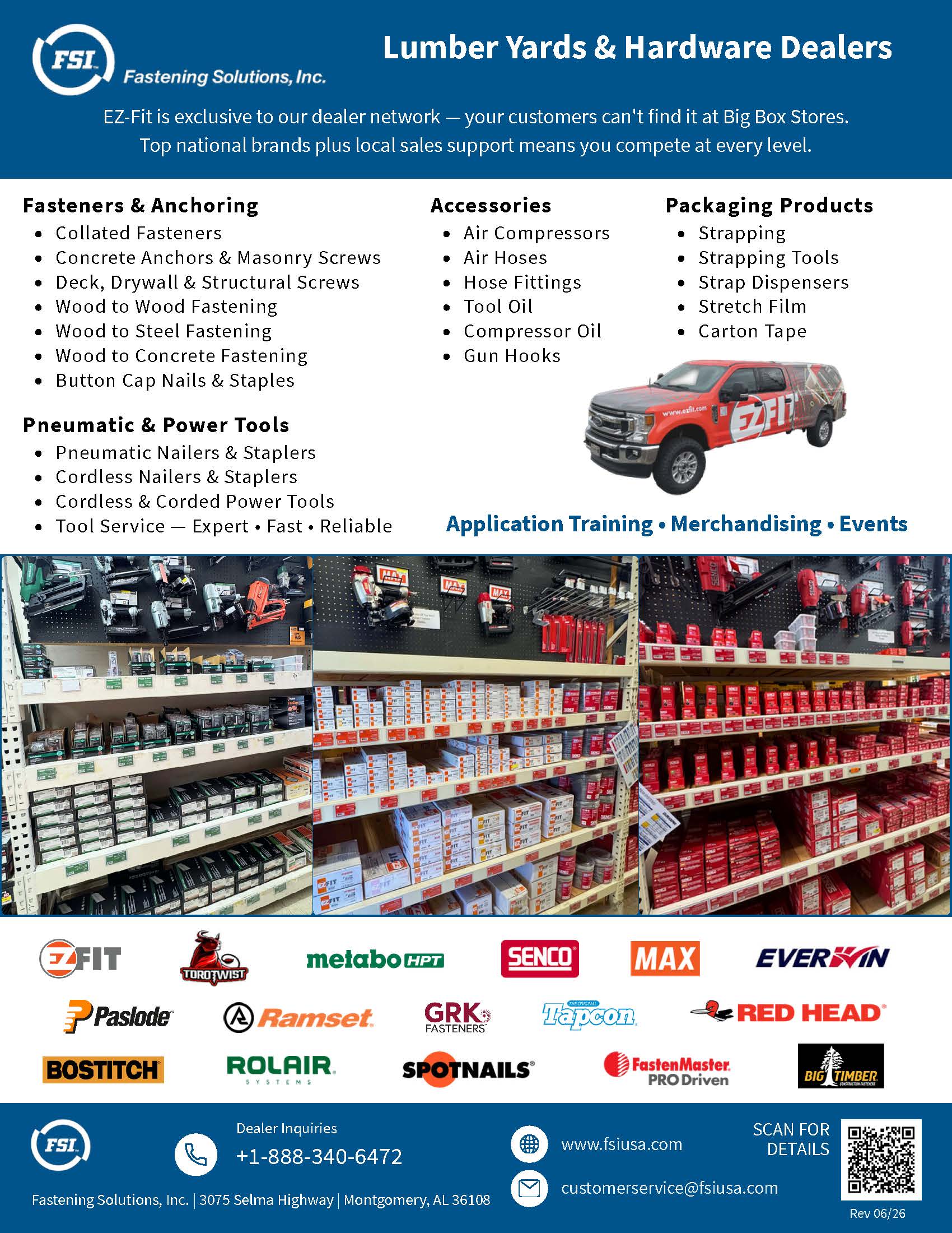 Dealer Line Card