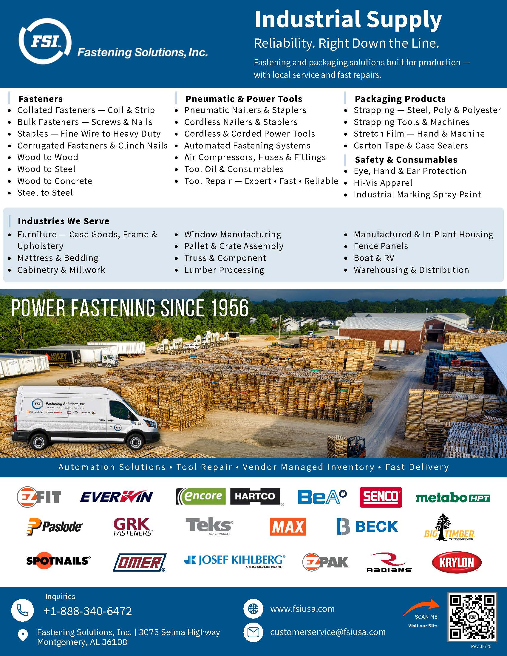 Industrial Supply Line Card